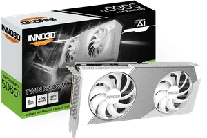 INNO3D GeForce RTX 5060 Ti 8GB TWIN X2 OC WHITE